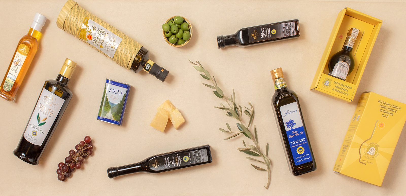 Sogno Toscano oils, vinegars and dressings